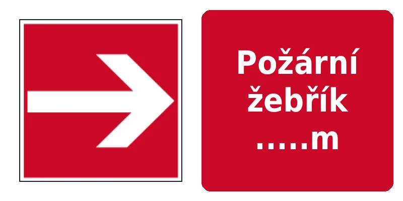 Požární žebřík .....m