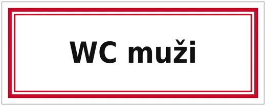 WC muži