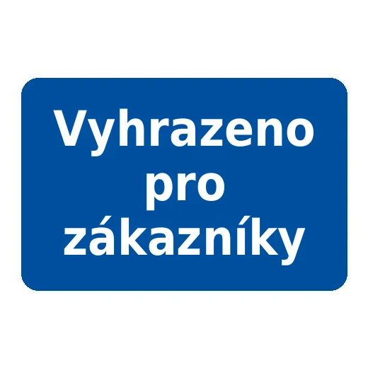 Vyhrazeno pro zákazníky