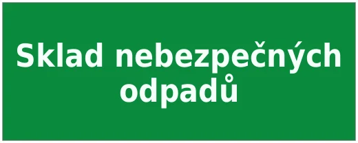 Sklad nebezpečných odpadů