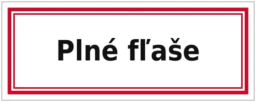 Plné lahve