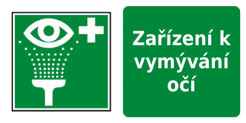 Zařízení k vymývání očí