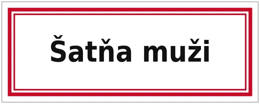 Šatna muži