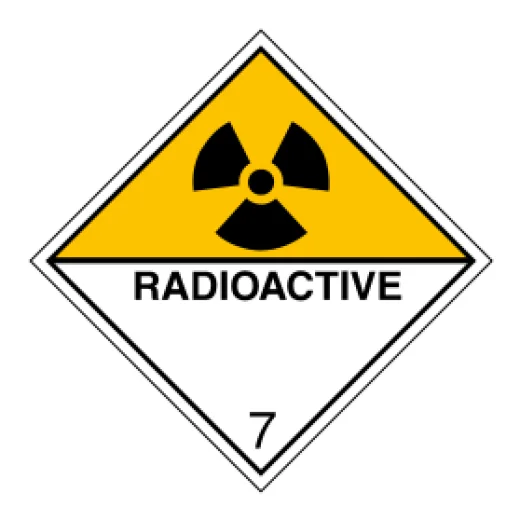 ADR č. 7D – radioaktivní