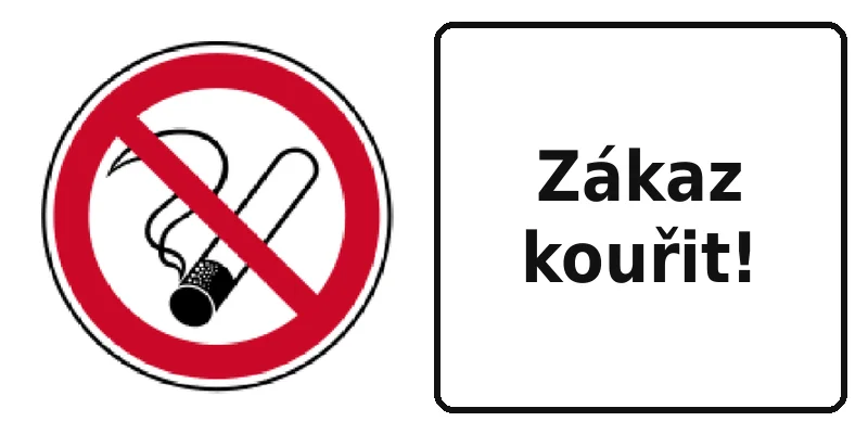 Zákaz kouřit!