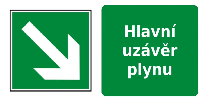 Hlavní uzávěr plynu