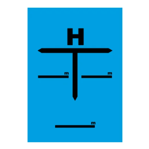 Označení podzemních vodovodních armatur – H (hydrant)