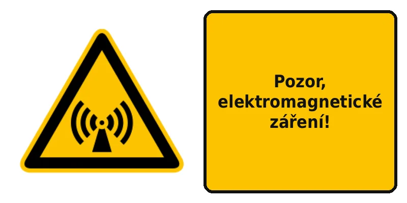 Pozor, elektromagnetické záření!