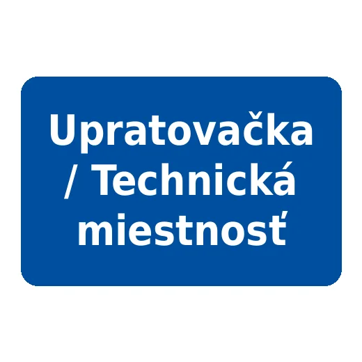 Uklízečka / Technická místnost