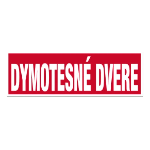 KOUŘOTĚSNÉ DVEŘE