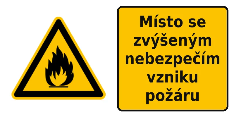 Místo se zvýšeným nebezpečím vzniku požáru