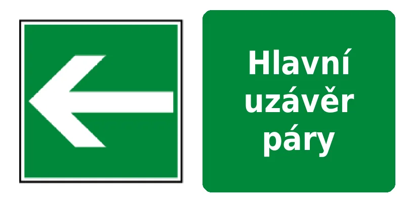 Hlavní uzávěr páry