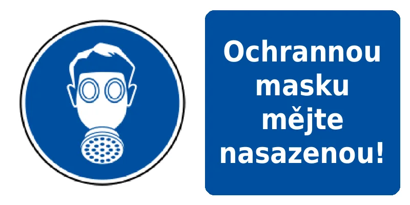 Ochrannou masku mějte nasazenou!