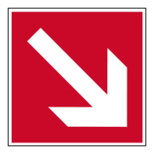 Směrová šipka diagonálně