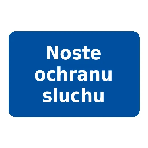 Noste ochranu sluchu