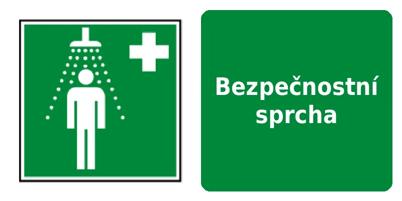 Bezpečnostní sprcha