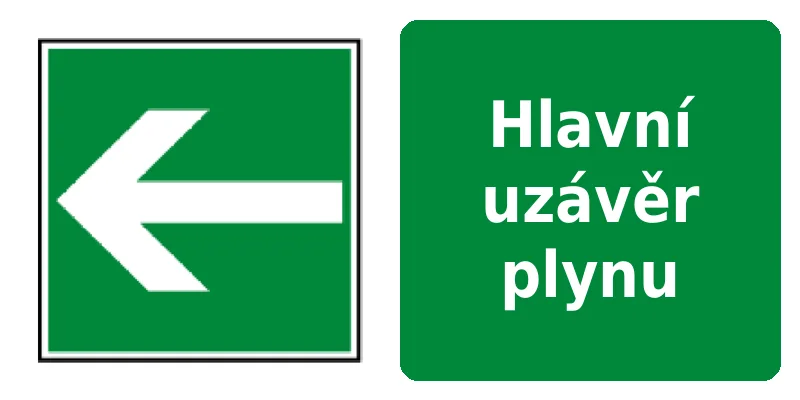 Hlavní uzávěr plynu