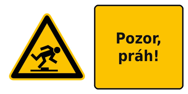 Pozor, práh!