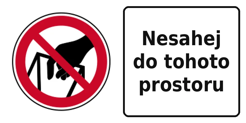 Nesahej do tohoto prostoru