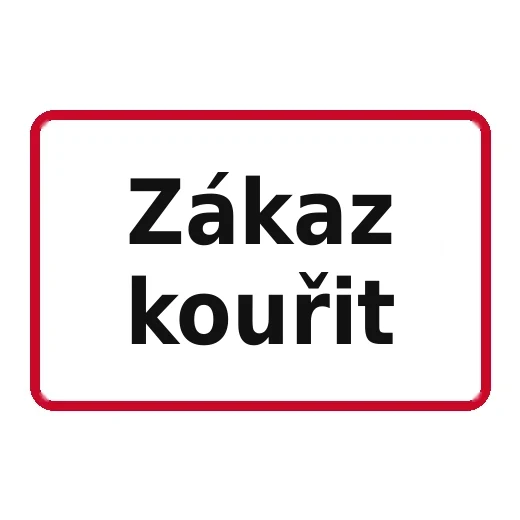 Zákaz kouřit
