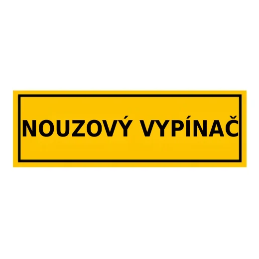 NOUZOVÝ VYPÍNAČ